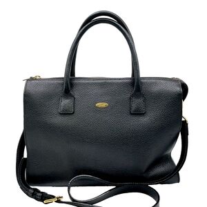 Auth BLUELABEL CRESTBRIDGE Leather Tote bag